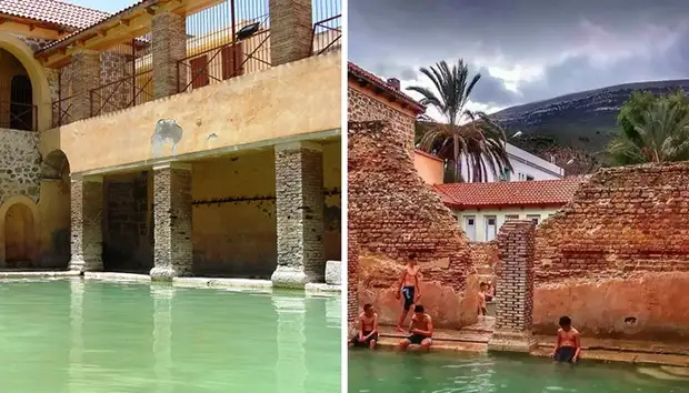 Римские бани в Алжире, построенные 2000 лет назад, используются до сих пор