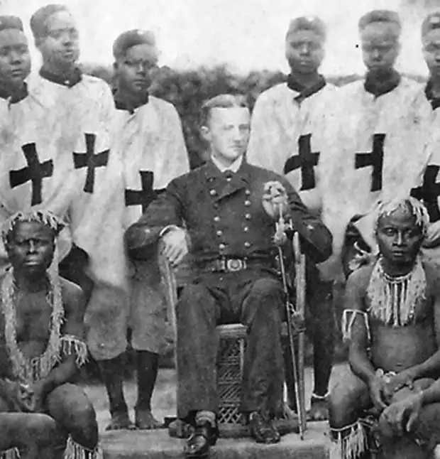 Морис Видал Портман (1860–1935) среди аборигенов Адаманских островов