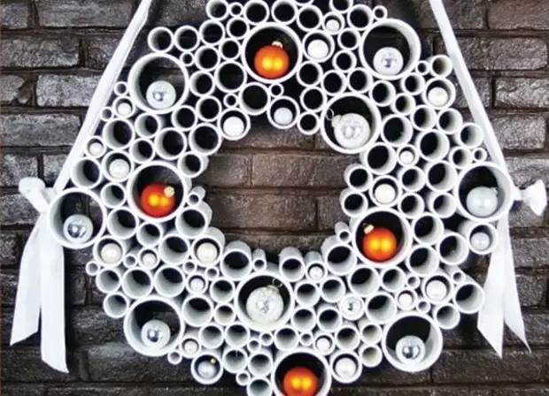 Декор Из Пластиковых Труб