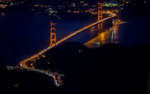 Фото ночного Сан-Франциско, от которых захватывает дух