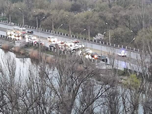 Фото с места ДТП на Дзержинского