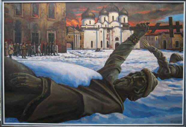 Освобождение Великого новгорода. январь 1944 г