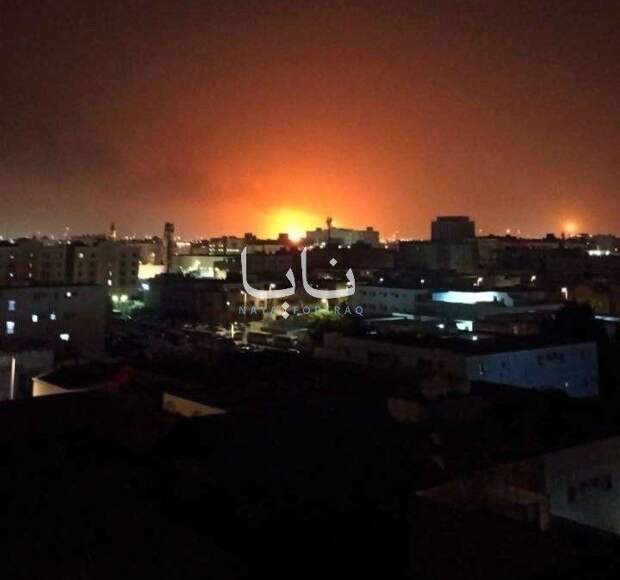 ‼️🇮🇷🇸🇦Взрывы и масштабные пожары: Иран атаковал ключевой нефтехимический центр
