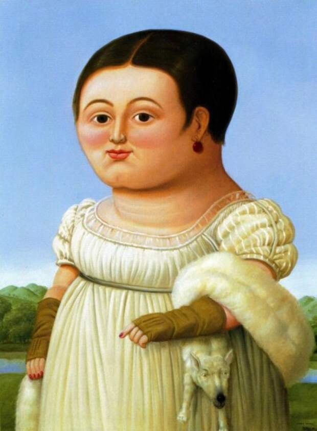 Пышные формы от Фернандо Ботеро (10 картин) Пышные формы от Фернандо Ботеро (10 картин)