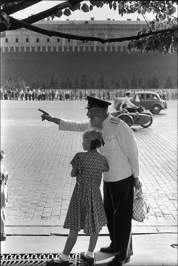 Москва в 1954 году