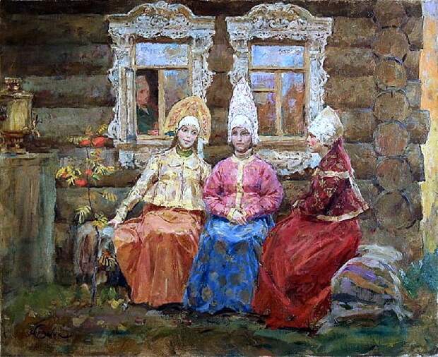 Русские красавицы глазами художников