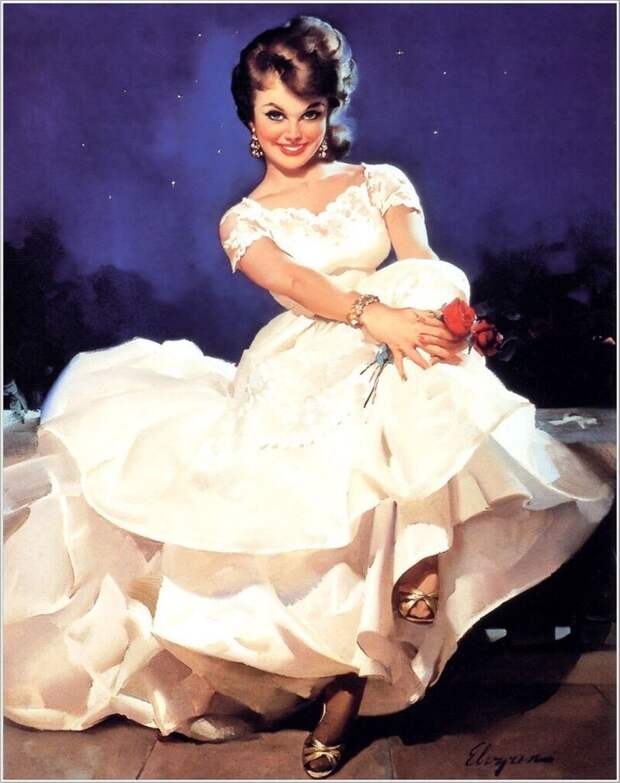 Pin-up — художник Джил Элвгрен