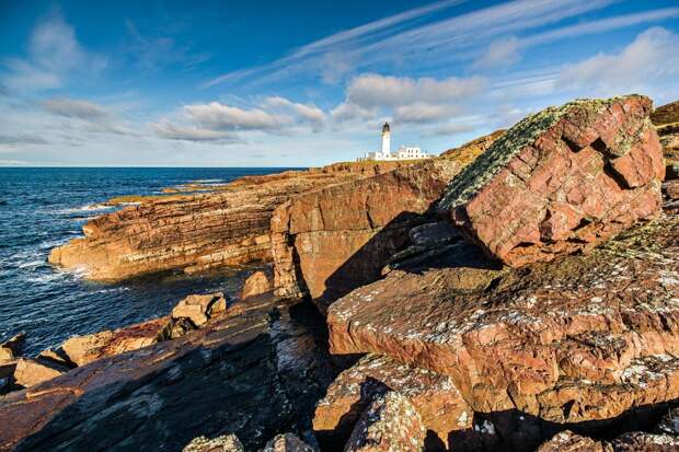 Rua Reidh Lighthouse в Шотландии