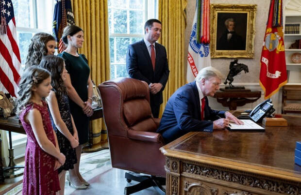 Трамп приказал Секретной службе охранять своих детей