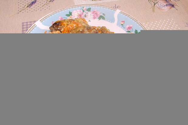 Фото к рецепту: Запеченная куриная печень под сметаной