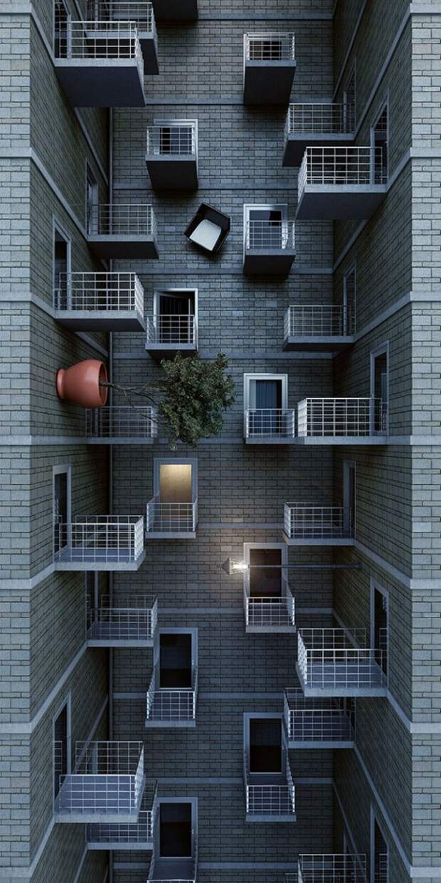 Цифровые картины Адама Мартинакиса