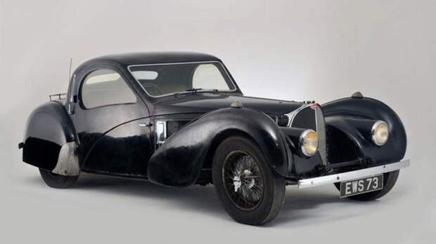 Bugatti Type 57S Atalante 1937 года авто, история, прикол, факты