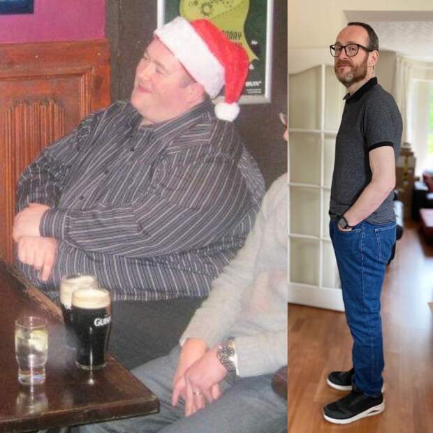 Мужчина устал жить в 236-килограммовом теле и смог похудеть на 140 кг, доказав, что это все  возможно