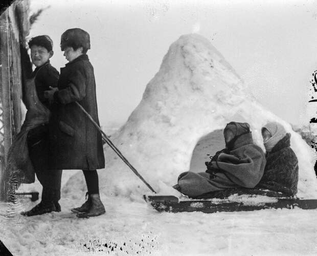 Иерусалим в снежных завалах: редкие фото 1921 года