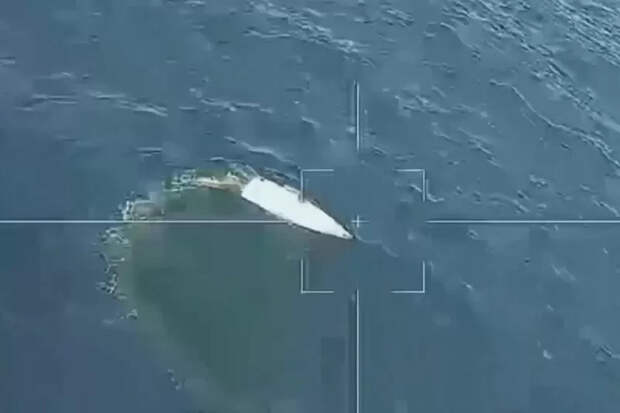 3 Кадры уничтожения БЭК противника в Черном море