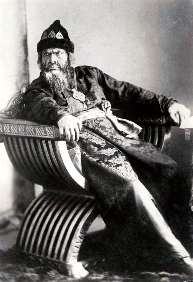 Фёдор Иванович Шаляпин в образе царя Ивана Васильевича Грозного