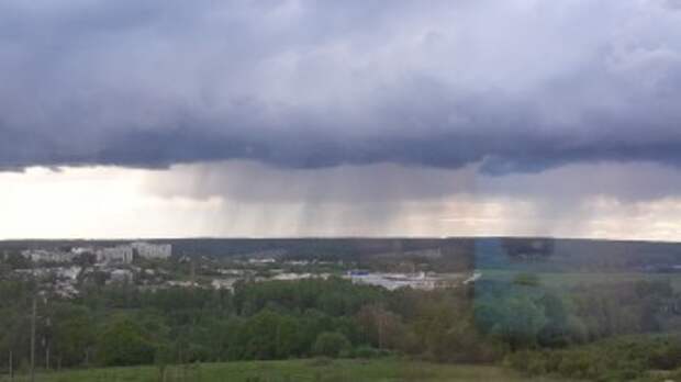 В Калужской области ожидаются грозы с сильным дождём