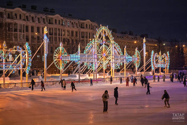В новогодние каникулы в парках Казани прошло свыше 250 мероприятий