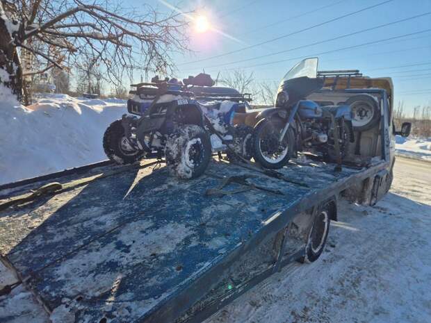У пьяных ярославских водителей изъяли мотоцикл, квадроцикл и машину