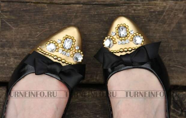 Сделайте сами балетки Miu Miu Сделайте сами балетки Miu Miu
