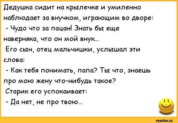 Дед выдал внучку за первого встречного. Анекдоты про бабушек и дедушек. Анекдот про дедушку. Анекдоты про бабку и дедку. Анекдот про Деда и бабку.