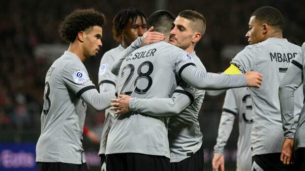 Гол Мбаппе на 90-й минуте принес победу «ПСЖ» в матче с «Брестом»