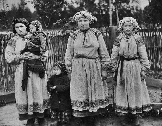 Русские девушки в старину