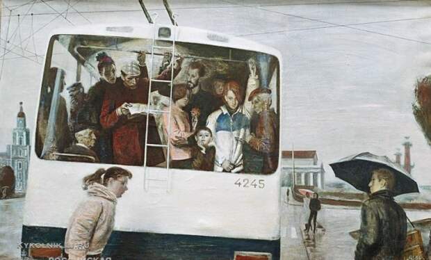 Кудреватый Михаил Георгиевич(Россия, 1954) «Осенний мотив». 1986 Кудреватый Михаил Георгиевич(Россия, 1954) «Осенний мотив». 1986