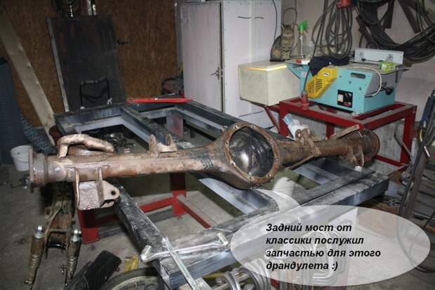 Типа Трицикл авто, сделай сам
