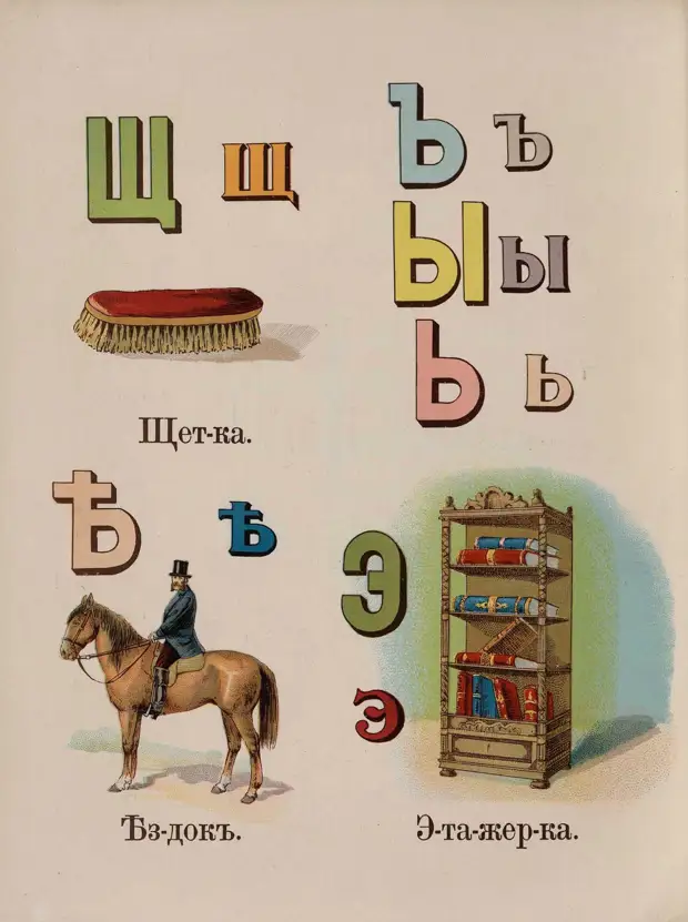 Русская азбука. 1910