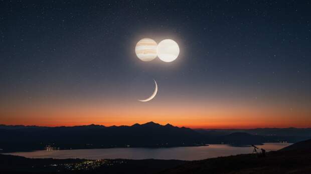 Астроном Назаров: Венера и Юпитер сблизятся на минимальное расстояние в июне