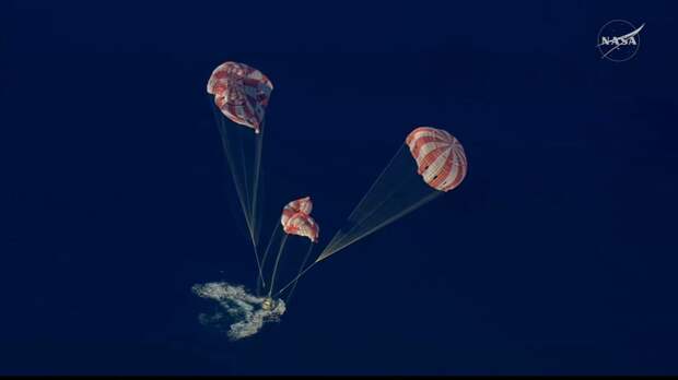 Астронавты миссии Artemis II вернулись на Землю