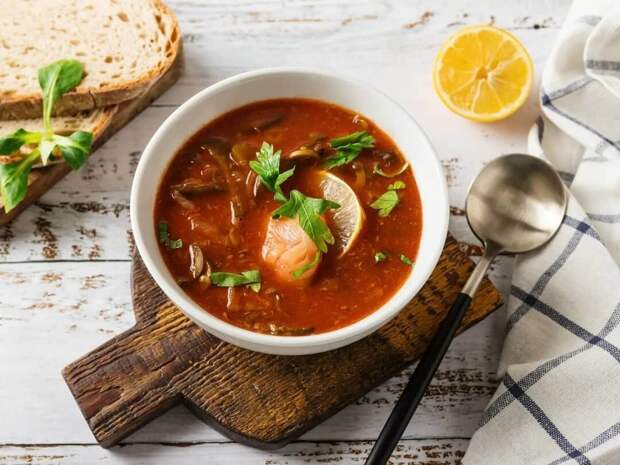 Солянка мясная сборная. Готовим как в лучших ресторанах. Ну очень вкусно