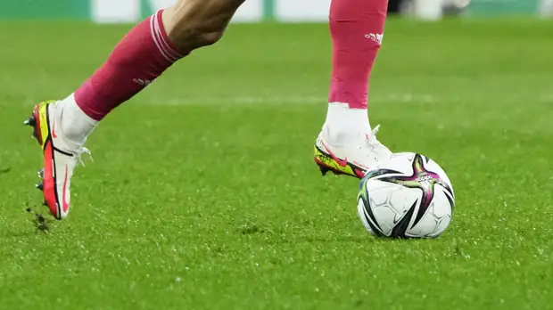 Россия обыгрывает Словакию после первого тайма матча отбора ЧМ-2022