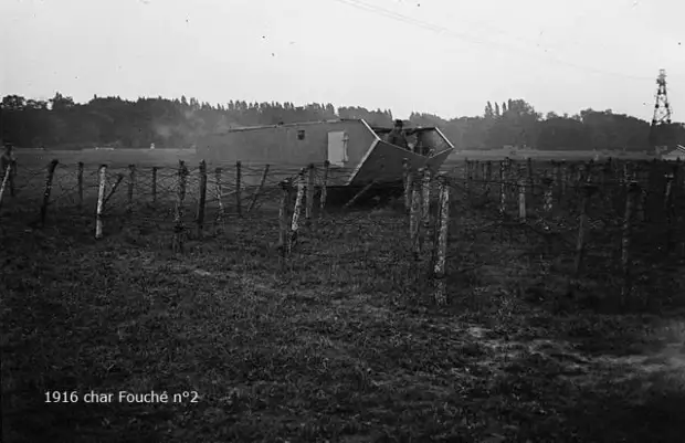 Первенцы французского танкостроения. Прототипы танков «Шнейдер» и «Сен-Шамон»