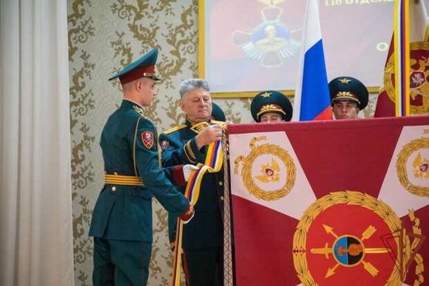 Орденом Жукова наградили легендарную 116-ю бригаду спецназа Росгвардии