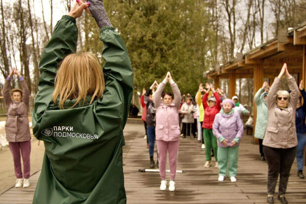 Около 1200 человек отметили День здоровья в парках Подмосковья