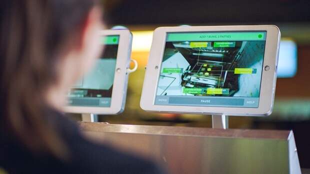 Flippy fast food robot AI interface