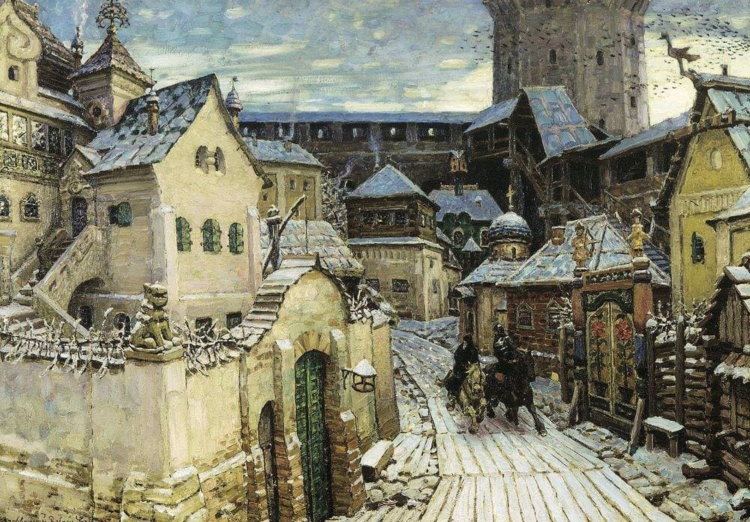 художник Аполлинарий Васнецов картины – 17