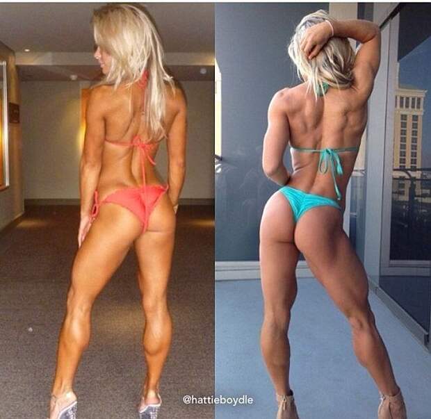 Фитнес помог девушке обрести фигуру своей мечты (5 фото)