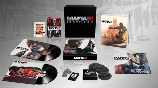 Mafia III геймеры, игры, коллекционное издание