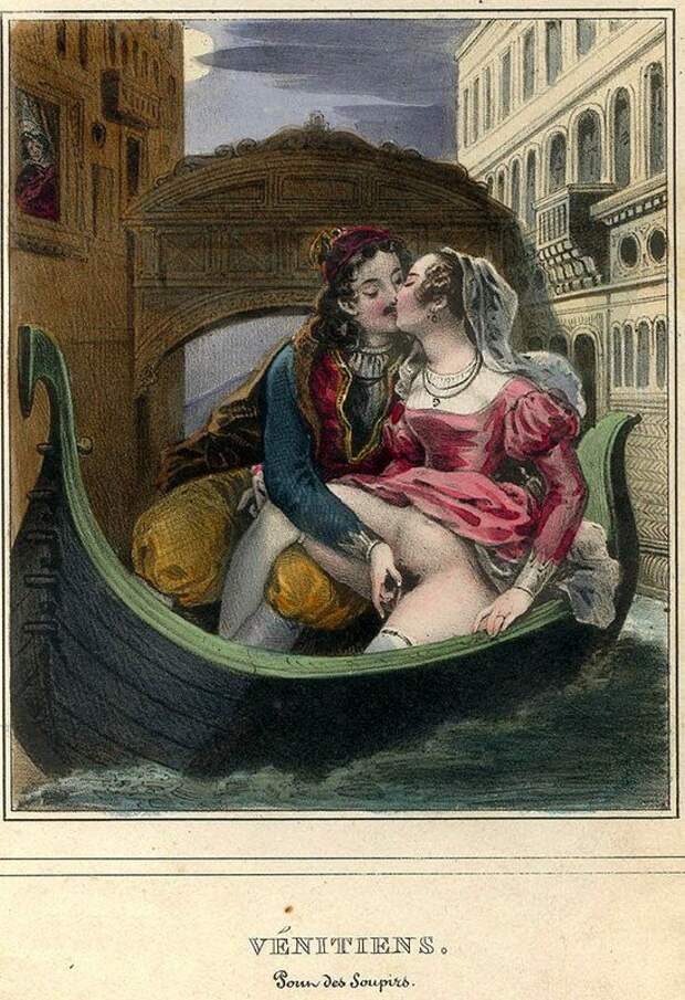 Фотография: Сексуальное кругосветное путешествие в XIX веке по миниатюрам Ашиля Девериа №3 - BigPicture.ru