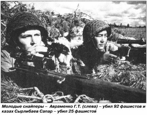 Советские снайперы Великой Отечественной войны, ч.8
