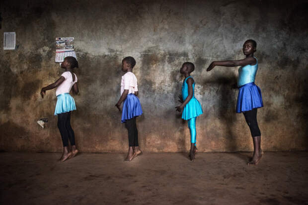 «Балет в трущобах» - серия фотографий о том, что самые лучшие партии танцуют душой