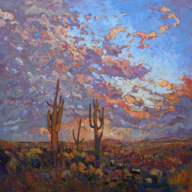 Импрессионизм в работах Erin Hanson