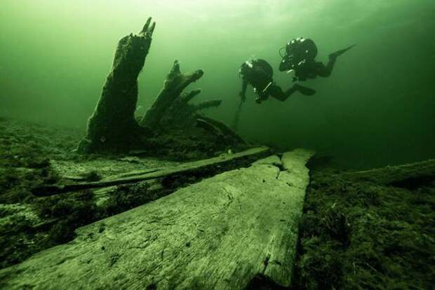 Средневековый сундук с оружием найден на затонувшем судне «Грибсхунден»