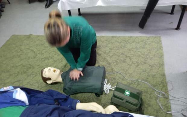 В Рязани прошли первое бесплатное занятие по оказанию первой помощи