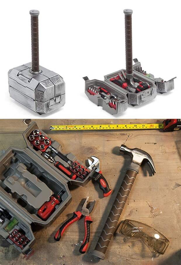 26. Ящик для инструментов в виде молота Тора