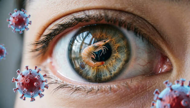 NM: Вирус морских животных грозит людям и ведёт к слепоте