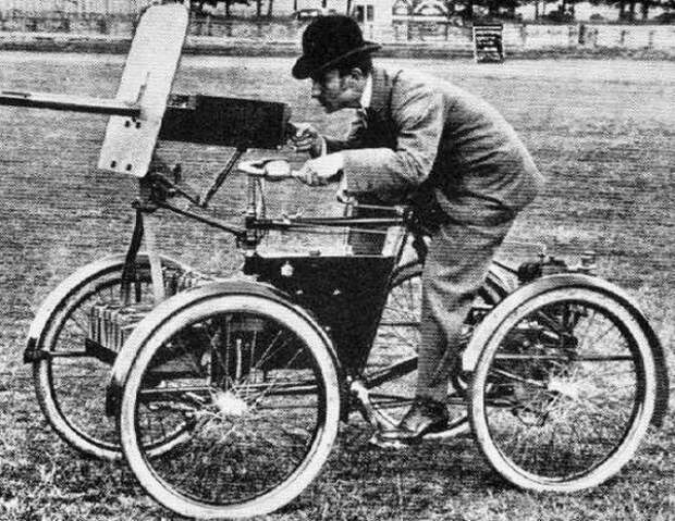 Бронированный квадроцикл 1899.  история, танки